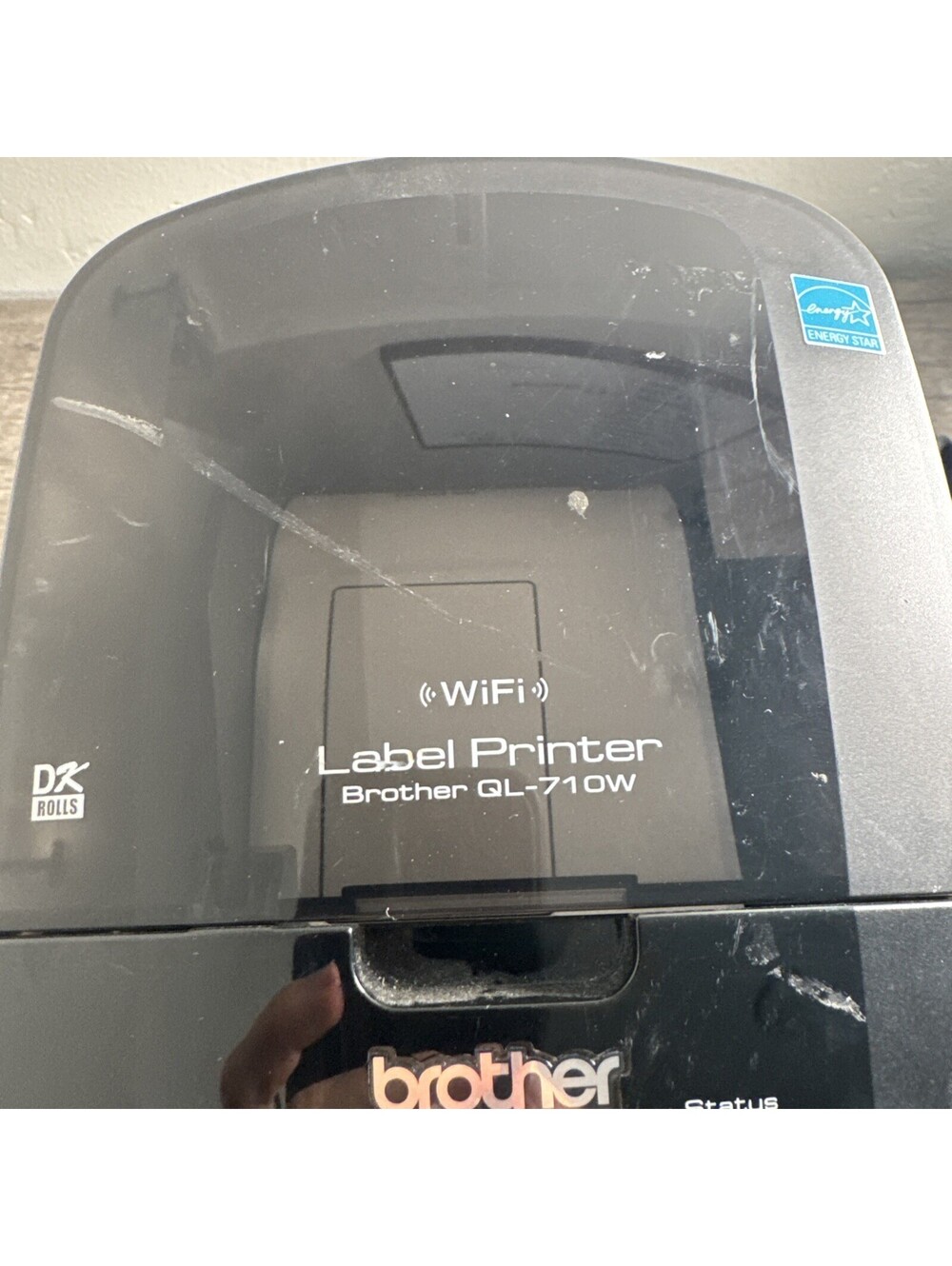 Brother QL-710W High-Speed Wireless Thermal Label Printer W/ USB & Power Cord - Picture 2 of 4